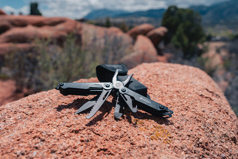 Gear X Multitool mit Zange schwarz bedrucken, Art.-Nr. P221.251 Gear X Multitool mit Zange schwarz bedrucken, Art.-Nr. P221.251