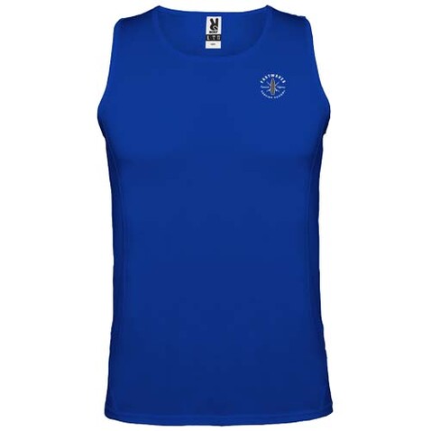 Andre Sport Top für Kinder, royalblau bedrucken, Art.-Nr. K03504TC