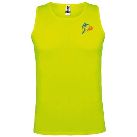 Andre Sport Top für Herren, Fluor Yellow bedrucken, Art.-Nr. R03501C1 Andre Sport Top für Herren, Fluor Yellow bedrucken, Art.-Nr. R03501C1