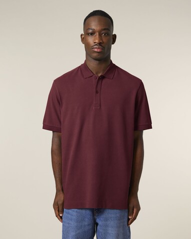Prepster 2.0 - Das Unisex-Polo - Burgundy - M bedrucken, Art.-Nr. STPU222C2441M Prepster 2.0 - Das Unisex-Polo - Burgundy - M bedrucken, Art.-Nr. STPU222C2441M
