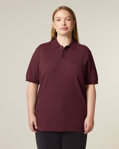 Prepster 2.0 - Das Unisex-Polo - Burgundy - M bedrucken, Art.-Nr. STPU222C2441M Prepster 2.0 - Das Unisex-Polo - Burgundy - M bedrucken, Art.-Nr. STPU222C2441M