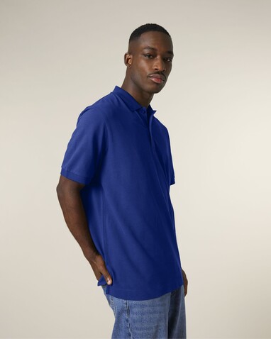 Prepster 2.0 - Das Unisex-Polo - Worker Blue - XXL bedrucken, Art.-Nr. STPU222C0882X