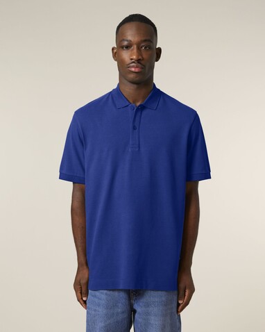 Prepster 2.0 - Das Unisex-Polo - Worker Blue - XXL bedrucken, Art.-Nr. STPU222C0882X