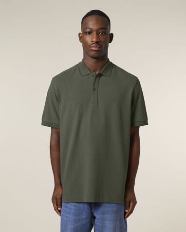 Prepster 2.0 - Das Unisex-Polo - Khaki - XS bedrucken, Art.-Nr. STPU222C223XS