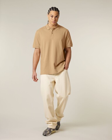 Prepster 2.0 - Das Unisex-Polo - Latte - M bedrucken, Art.-Nr. STPU222C1121M Prepster 2.0 - Das Unisex-Polo - Latte - M bedrucken, Art.-Nr. STPU222C1121M
