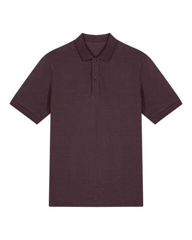 Prepster 2.0 - Das Unisex-Polo - Red Brown - M bedrucken, Art.-Nr. STPU222C1161M