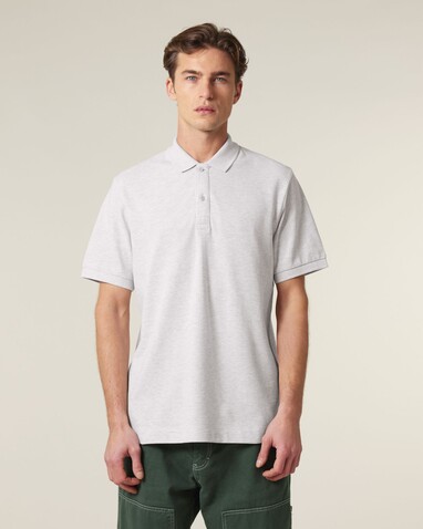 Prepster 2.0 - Das Unisex-Polo - Cool Heather Grey - XS bedrucken, Art.-Nr. STPU222C146XS Prepster 2.0 - Das Unisex-Polo - Cool Heather Grey - XS bedrucken, Art.-Nr. STPU222C146XS