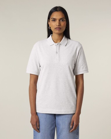 Prepster 2.0 - Das Unisex-Polo - Cool Heather Grey - XS bedrucken, Art.-Nr. STPU222C146XS Prepster 2.0 - Das Unisex-Polo - Cool Heather Grey - XS bedrucken, Art.-Nr. STPU222C146XS