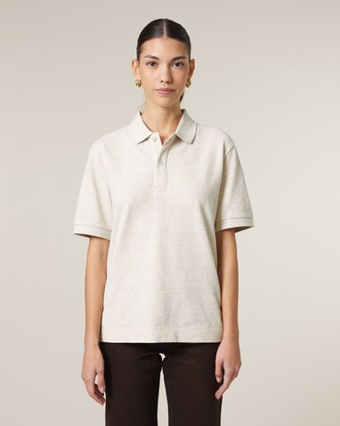 Prepster 2.0 - Das Unisex-Polo - Eco Heather - XXL bedrucken, Art.-Nr. STPU222C1472X Prepster 2.0 - Das Unisex-Polo - Eco Heather - XXL bedrucken, Art.-Nr. STPU222C1472X