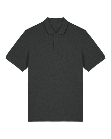 Prepster 2.0 - Das Unisex-Polo - Dark Heather Grey - L bedrucken, Art.-Nr. STPU222C6511L
