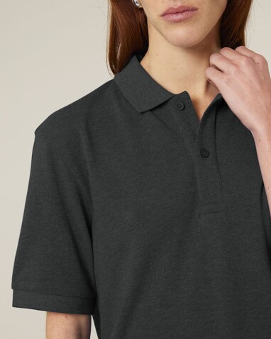 Prepster 2.0 - Das Unisex-Polo - Dark Heather Grey - S bedrucken, Art.-Nr. STPU222C6511S Prepster 2.0 - Das Unisex-Polo - Dark Heather Grey - S bedrucken, Art.-Nr. STPU222C6511S