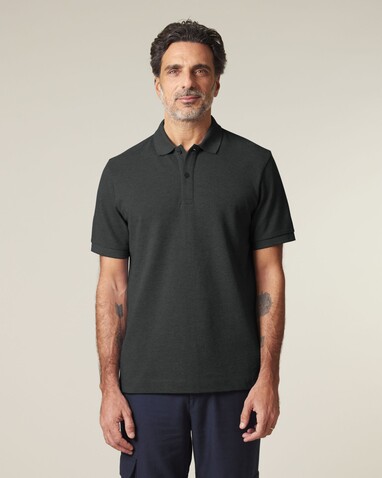 Prepster 2.0 - Das Unisex-Polo - Dark Heather Grey - 3XL bedrucken, Art.-Nr. STPU222C6513X Prepster 2.0 - Das Unisex-Polo - Dark Heather Grey - 3XL bedrucken, Art.-Nr. STPU222C6513X