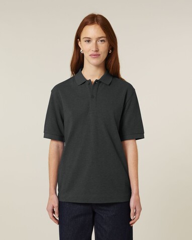Prepster 2.0 - Das Unisex-Polo - Dark Heather Grey - S bedrucken, Art.-Nr. STPU222C6511S Prepster 2.0 - Das Unisex-Polo - Dark Heather Grey - S bedrucken, Art.-Nr. STPU222C6511S
