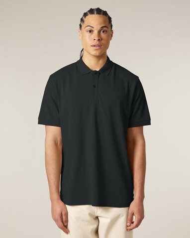 Prepster 2.0 - Das Unisex-Polo - Black - M bedrucken, Art.-Nr. STPU222C0021M
