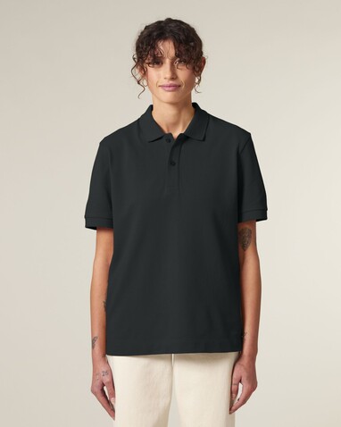 Prepster 2.0 - Das Unisex-Polo - Black - 4XL bedrucken, Art.-Nr. STPU222C0024X Prepster 2.0 - Das Unisex-Polo - Black - 4XL bedrucken, Art.-Nr. STPU222C0024X