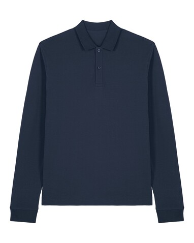Prepster 2.0 Long Sleeve - Das Langarm-Unisex-Polo - French Navy - 3XL bedrucken, Art.-Nr. STPU223C7273X Prepster 2.0 Long Sleeve - Das Langarm-Unisex-Polo - French Navy - 3XL bedrucken, Art.-Nr. STPU223C7273X