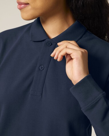 Prepster 2.0 Long Sleeve - Das Langarm-Unisex-Polo - French Navy - 3XL bedrucken, Art.-Nr. STPU223C7273X Prepster 2.0 Long Sleeve - Das Langarm-Unisex-Polo - French Navy - 3XL bedrucken, Art.-Nr. STPU223C7273X