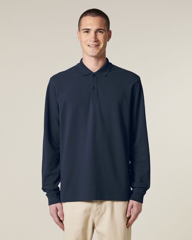 Prepster 2.0 Long Sleeve - Das Langarm-Unisex-Polo - French Navy - 3XL bedrucken, Art.-Nr. STPU223C7273X Prepster 2.0 Long Sleeve - Das Langarm-Unisex-Polo - French Navy - 3XL bedrucken, Art.-Nr. STPU223C7273X