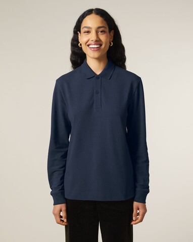 Prepster 2.0 Long Sleeve - Das Langarm-Unisex-Polo - French Navy - 3XL bedrucken, Art.-Nr. STPU223C7273X Prepster 2.0 Long Sleeve - Das Langarm-Unisex-Polo - French Navy - 3XL bedrucken, Art.-Nr. STPU223C7273X