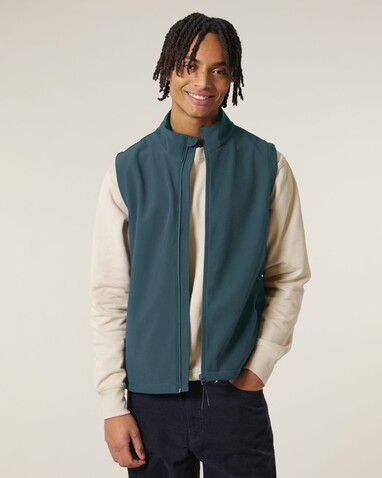 Stanley Trail Blazer - Die Herren-Softshellweste - Stargazer - XL bedrucken, Art.-Nr. STJM235C7021X