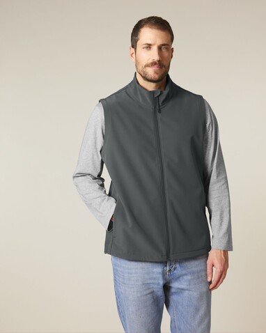 Stanley Trail Blazer - Die Herren-Softshellweste - Anthracite - L bedrucken, Art.-Nr. STJM235C2531L Stanley Trail Blazer - Die Herren-Softshellweste - Anthracite - L bedrucken, Art.-Nr. STJM235C2531L