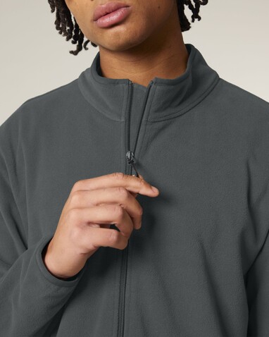 Stanley Guider - Die Herren-Fleecejacke - Anthracite - S bedrucken, Art.-Nr. STJM238C2531S