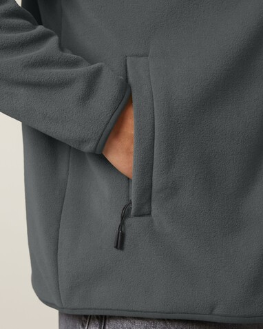 Stanley Guider - Die Herren-Fleecejacke - Anthracite - XL bedrucken, Art.-Nr. STJM238C2531X
