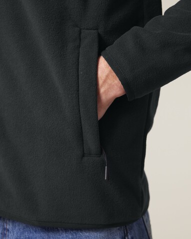 Stanley Guider - Die Herren-Fleecejacke - Black - XL bedrucken, Art.-Nr. STJM238C0021X