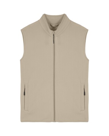 Stanley Quester - Die Herren-Fleeceweste - Desert Dust - S bedrucken, Art.-Nr. STJM240C0281S Stanley Quester - Die Herren-Fleeceweste - Desert Dust - S bedrucken, Art.-Nr. STJM240C0281S