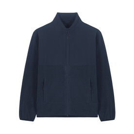 Trekker - Die Unisex-Fleecejacke - French Navy - 3XL bedrucken, Art.-Nr. STJU242C7273X