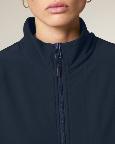 Trekker - Die Unisex-Fleecejacke - French Navy - 3XL bedrucken, Art.-Nr. STJU242C7273X