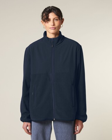 Trekker - Die Unisex-Fleecejacke - French Navy - XS bedrucken, Art.-Nr. STJU242C727XS Trekker - Die Unisex-Fleecejacke - French Navy - XS bedrucken, Art.-Nr. STJU242C727XS