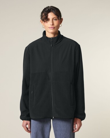 Trekker - Die Unisex-Fleecejacke - Black - XL bedrucken, Art.-Nr. STJU242C0021X Trekker - Die Unisex-Fleecejacke - Black - XL bedrucken, Art.-Nr. STJU242C0021X