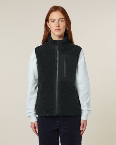 Liner - Die Unisex-Sherpaweste - Black - 3XL bedrucken, Art.-Nr. STJU249C0023X Liner - Die Unisex-Sherpaweste - Black - 3XL bedrucken, Art.-Nr. STJU249C0023X