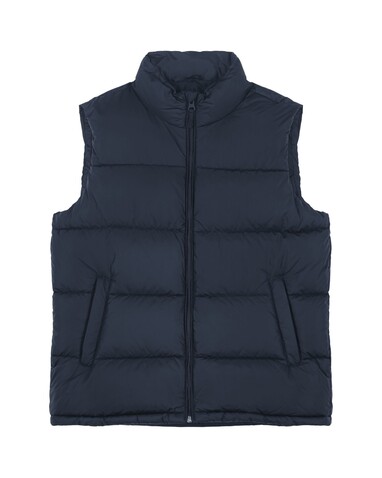 Puffer Gilet - Die Unisex-Steppweste - French Navy - XXS bedrucken, Art.-Nr. STJU250C7272S