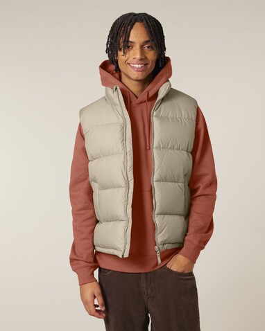 Puffer Gilet - Die Unisex-Steppweste - Desert Dust - XXL bedrucken, Art.-Nr. STJU250C0282X Puffer Gilet - Die Unisex-Steppweste - Desert Dust - XXL bedrucken, Art.-Nr. STJU250C0282X