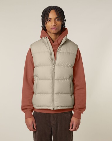 Puffer Gilet - Die Unisex-Steppweste - Desert Dust - XXL bedrucken, Art.-Nr. STJU250C0282X Puffer Gilet - Die Unisex-Steppweste - Desert Dust - XXL bedrucken, Art.-Nr. STJU250C0282X