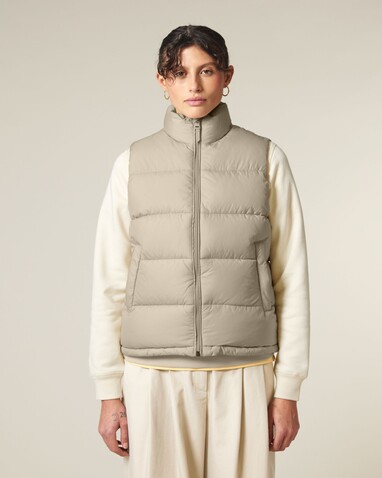Puffer Gilet - Die Unisex-Steppweste - Desert Dust - XXL bedrucken, Art.-Nr. STJU250C0282X Puffer Gilet - Die Unisex-Steppweste - Desert Dust - XXL bedrucken, Art.-Nr. STJU250C0282X