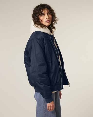 Bomber 2.0 - Die Unisex-Bomberjacke - French Navy - 3XL bedrucken, Art.-Nr. STJU251C7273X Bomber 2.0 - Die Unisex-Bomberjacke - French Navy - 3XL bedrucken, Art.-Nr. STJU251C7273X