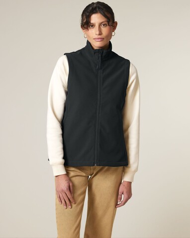 Stella Trail Blazer - Die Damen-Softshellweste - Black - XL bedrucken, Art.-Nr. STJW236C0021X Stella Trail Blazer - Die Damen-Softshellweste - Black - XL bedrucken, Art.-Nr. STJW236C0021X