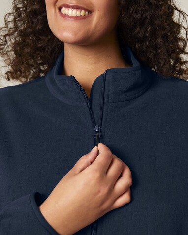 Stella Guider - Die Damen-Fleecejacke - French Navy - L bedrucken, Art.-Nr. STJW239C7271L Stella Guider - Die Damen-Fleecejacke - French Navy - L bedrucken, Art.-Nr. STJW239C7271L