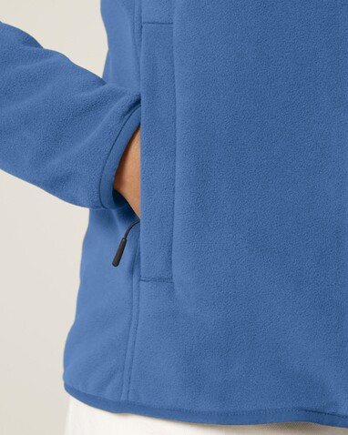 Stella Guider - Die Damen-Fleecejacke - Mindful Blue - XS bedrucken, Art.-Nr. STJW239C729XS