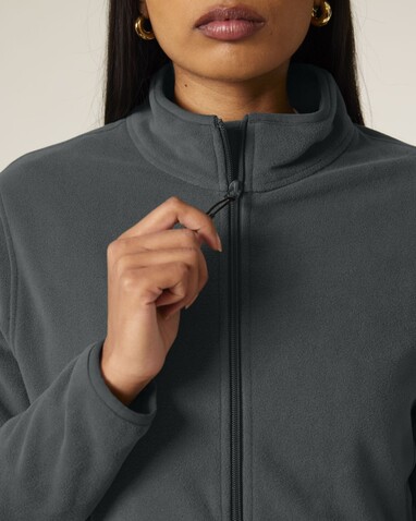 Stella Guider - Die Damen-Fleecejacke - Anthracite - M bedrucken, Art.-Nr. STJW239C2531M