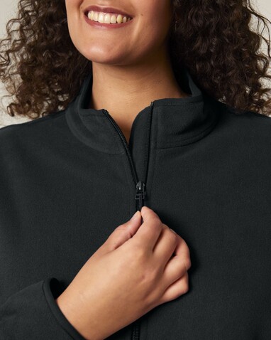 Stella Guider - Die Damen-Fleecejacke - Black - XS bedrucken, Art.-Nr. STJW239C002XS Stella Guider - Die Damen-Fleecejacke - Black - XS bedrucken, Art.-Nr. STJW239C002XS