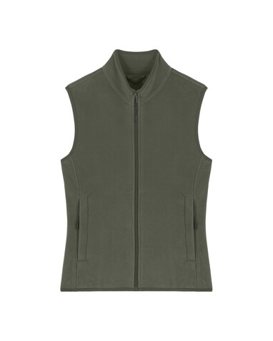 Stella Quester - Die Damen-Fleeceweste - Khaki - XS bedrucken, Art.-Nr. STJW241C223XS