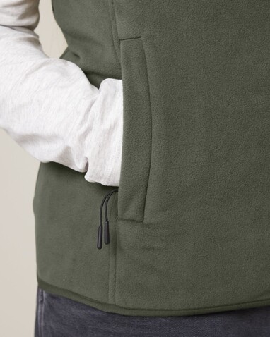 Stella Quester - Die Damen-Fleeceweste - Khaki - M bedrucken, Art.-Nr. STJW241C2231M Stella Quester - Die Damen-Fleeceweste - Khaki - M bedrucken, Art.-Nr. STJW241C2231M