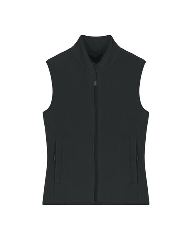 Stella Quester - Die Damen-Fleeceweste - Black - M bedrucken, Art.-Nr. STJW241C0021M