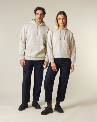 Cruiser 2.0 - Der Iconic Unisex-Hoodie - Heather Haze - L bedrucken, Art.-Nr. STSU177C7311L
