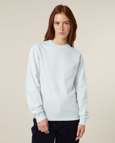 Changer 2.0 - Das Iconic Rundhals-Unisex-Sweatshirt - Blue Ice - S bedrucken, Art.-Nr. STSU178C7281S