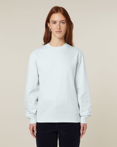 Changer 2.0 - Das Iconic Rundhals-Unisex-Sweatshirt - Blue Ice - S bedrucken, Art.-Nr. STSU178C7281S